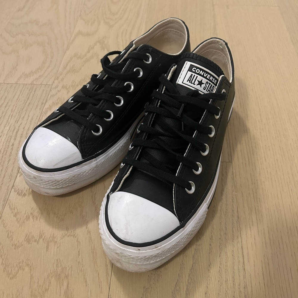 Converse All Star Black and White Low-Top Sneakers